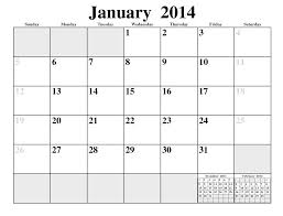 calendar for blog